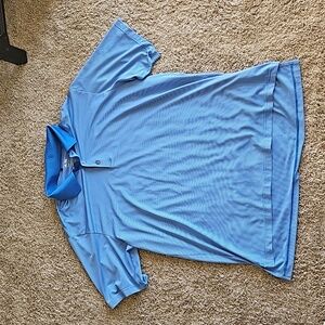 Adidas Climalite golf polo, blue, size XL